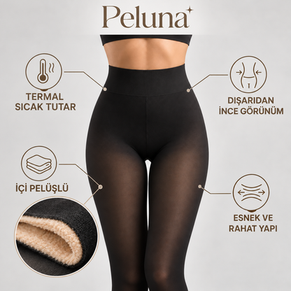 Peluna™ Peluşlu Tayt